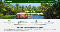 Desktop Screenshot of keralatourism-india.com